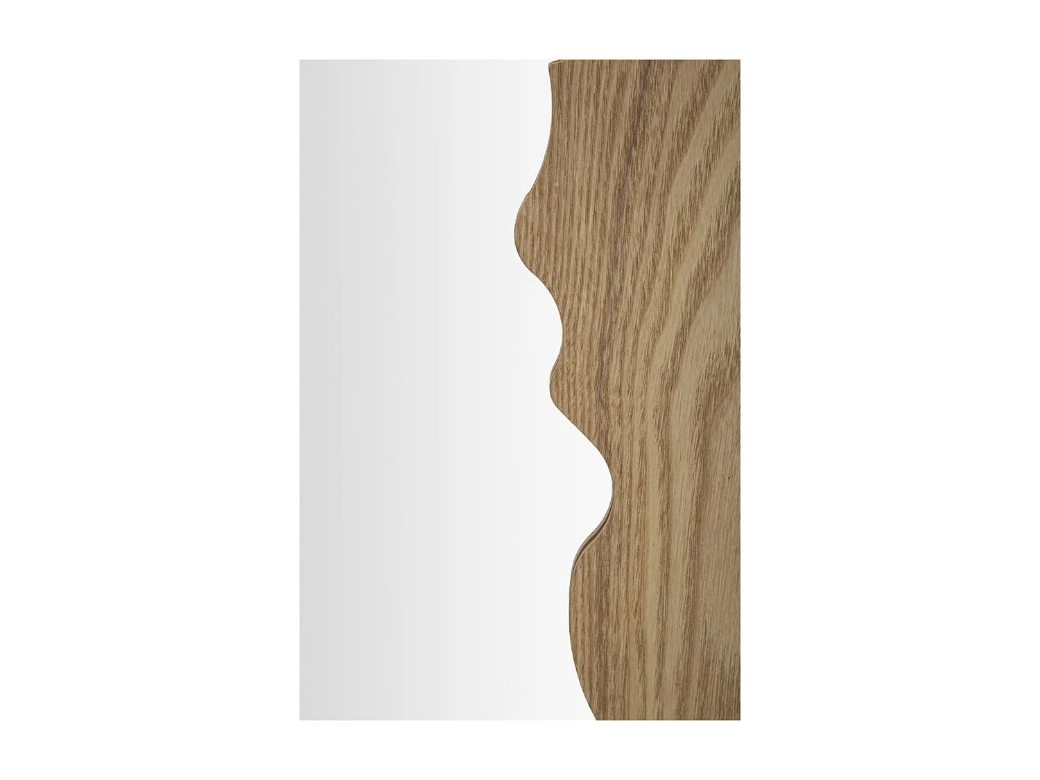 Lustro w Ramie MF474, Brązowy, 60x1,5x90 cm, Seven Design