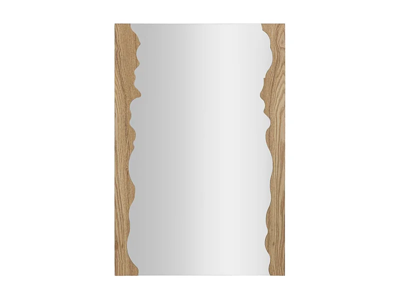 Lustro w Ramie MF474, Brązowy, 60x1,5x90 cm, Seven Design