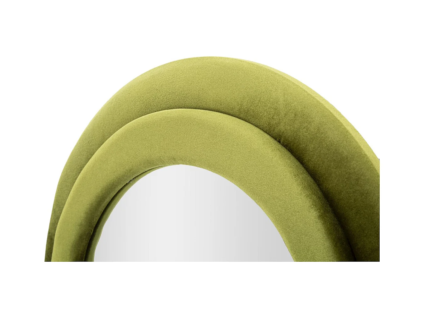 Specchio con Cornice Onde 1, Verde, 60x4x160 cm, Epikasa