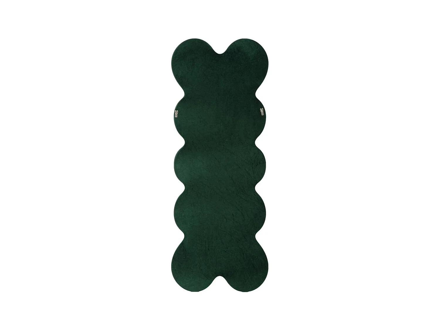 Specchio con Cornice Onde 4, Verde, 58x4x160 cm, Epikasa