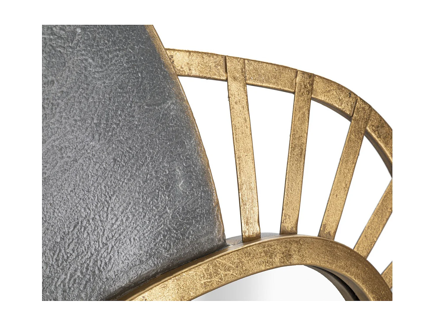 Lustro w Ramie Geometryczny 17, Szary, 55,9x5,7x90,8 cm, Seven Design