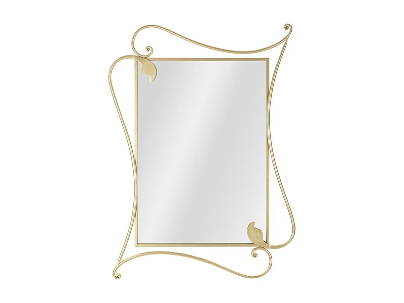 Ingelijste Spiegel MF485, Goud, 80x4x110 cm, Epikasa