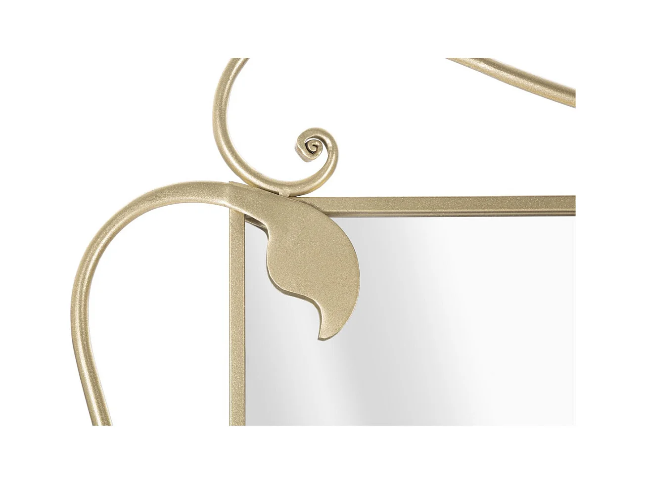 Miroir avec Cadre MF485, Or, 80x4x110 cm, Seven Design