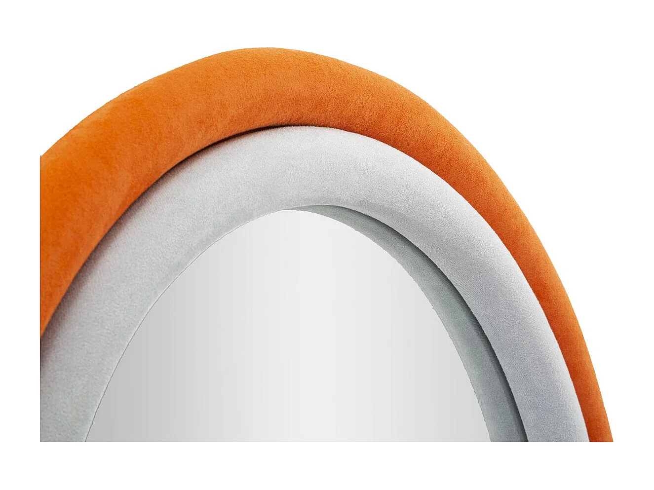 Lustro w Ramie MF469, Pomarańczowy, 60x4x90 cm, Seven Design