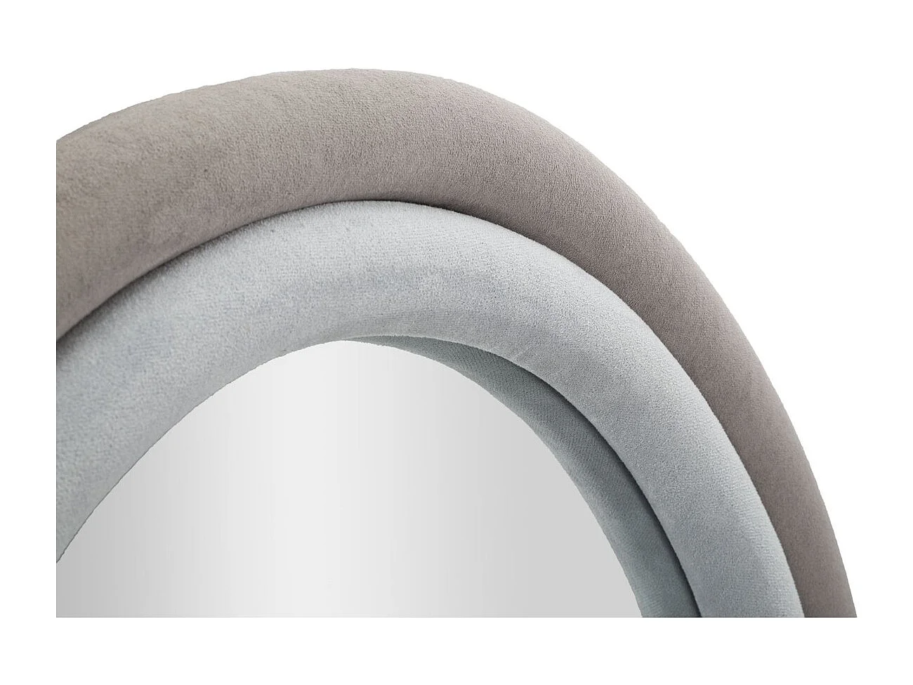 Lustro w Ramie MF468, Szary, 60x4x90 cm, Seven Design