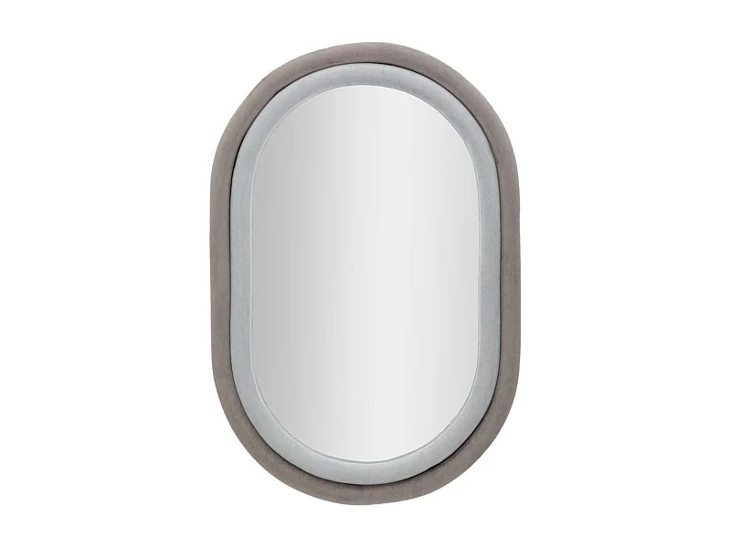 Lustro w Ramie MF468, Szary, 60x4x90 cm, Seven Design