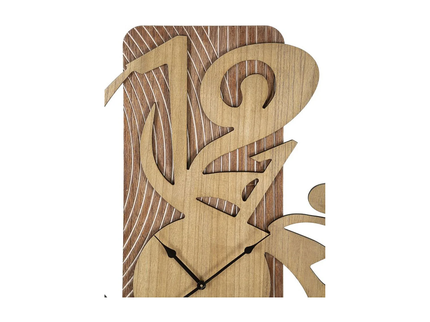 Horloge Murale MF231, Marron, 70x4,4x93 cm, Seven Design