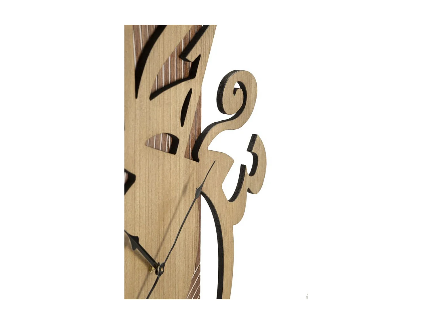 Horloge Murale MF231, Marron, 70x4,4x93 cm, Seven Design