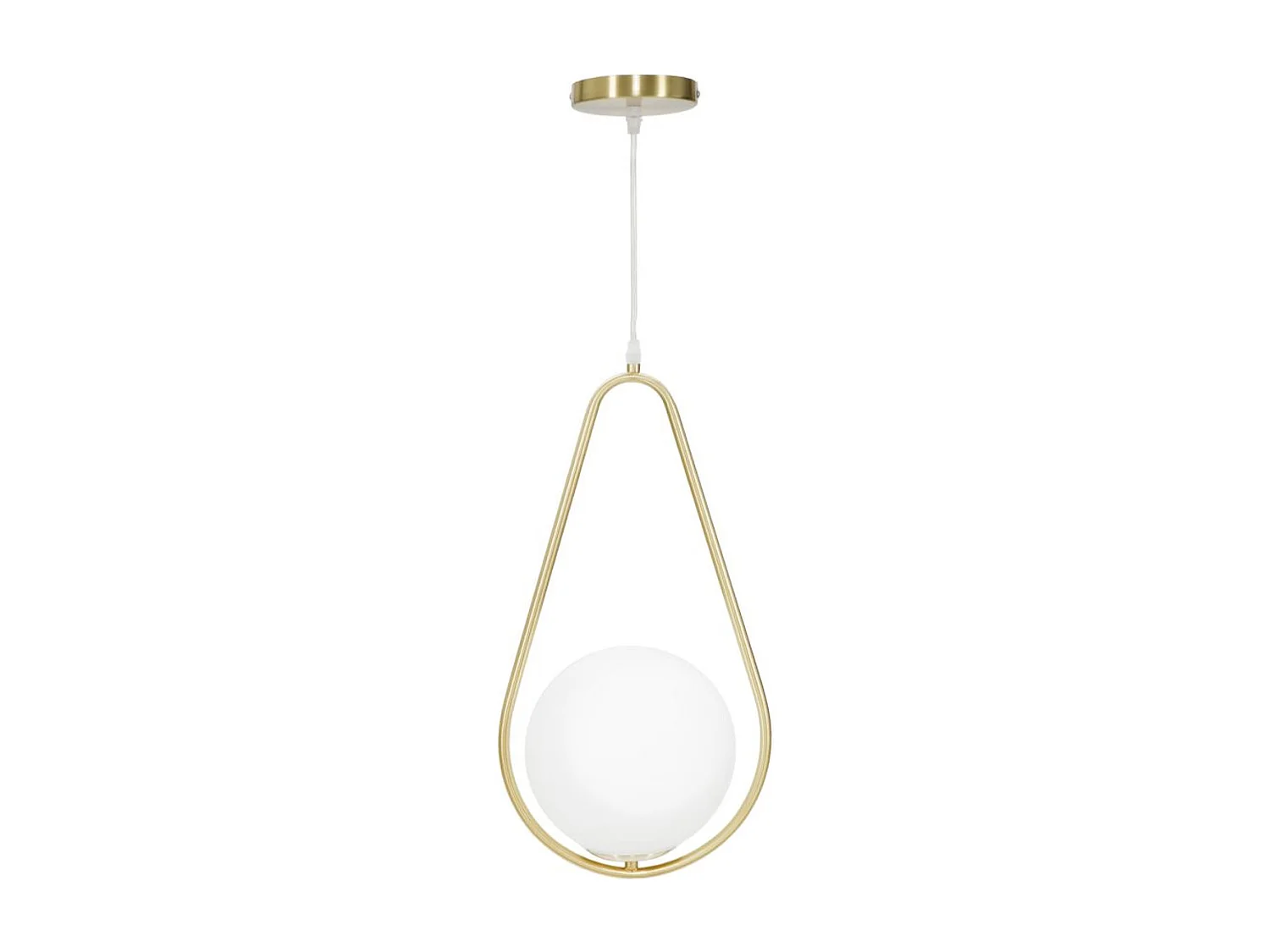 Lampa Wisząca MF81, Złoto, 24x20x46 cm, Seven Design