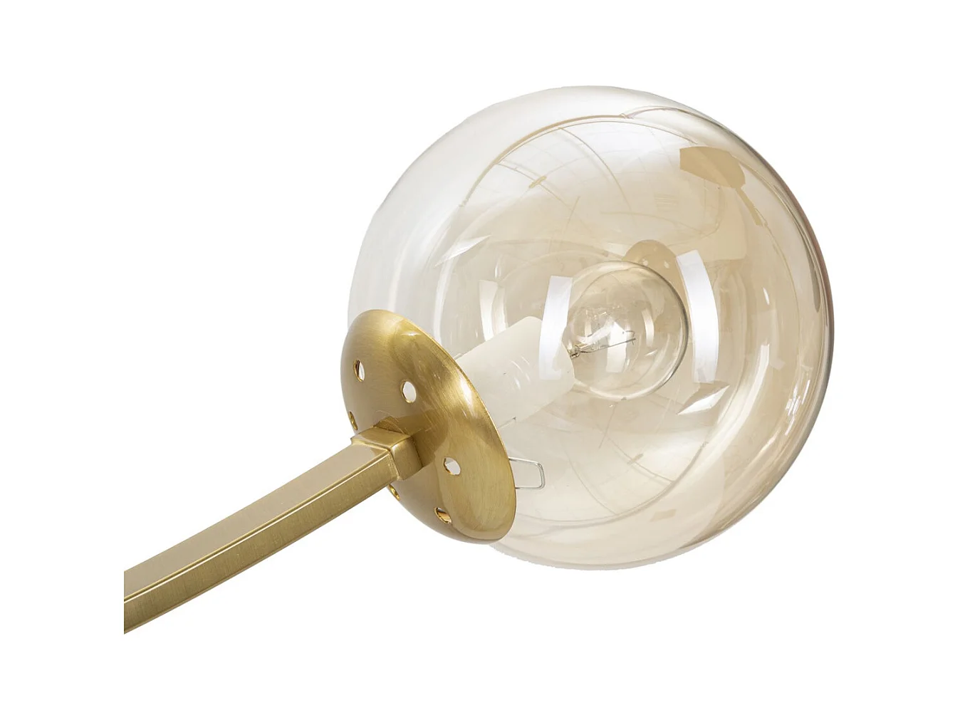 Hanglamp MF83, Goud, 100x30x30 cm, Seven Design