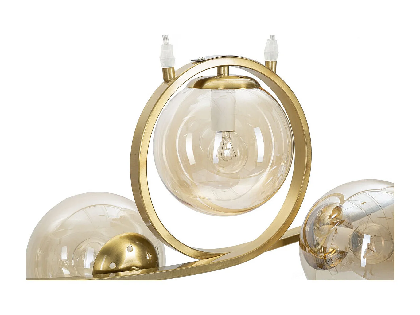 Hanglamp MF83, Goud, 100x30x30 cm, Seven Design