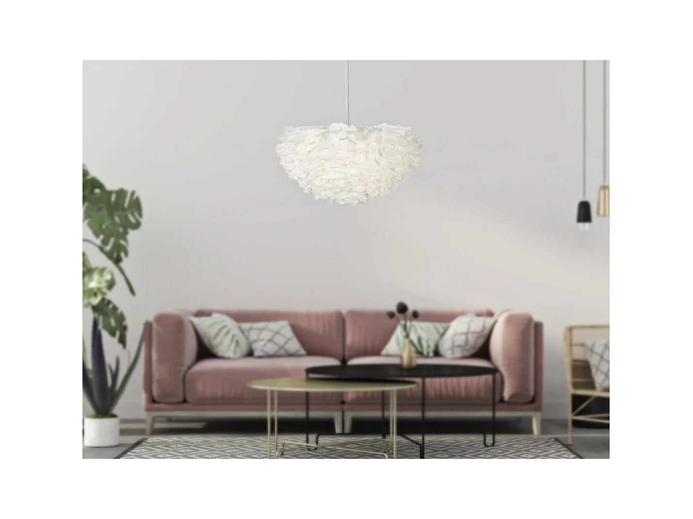 Hanglamp MF76, Wit, 60x60x30 cm, Epikasa