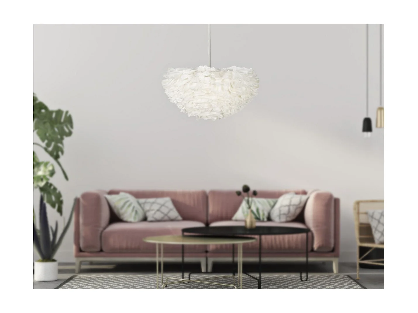 Suspension MF76, Blanc, 60x60x30 cm, Seven Design