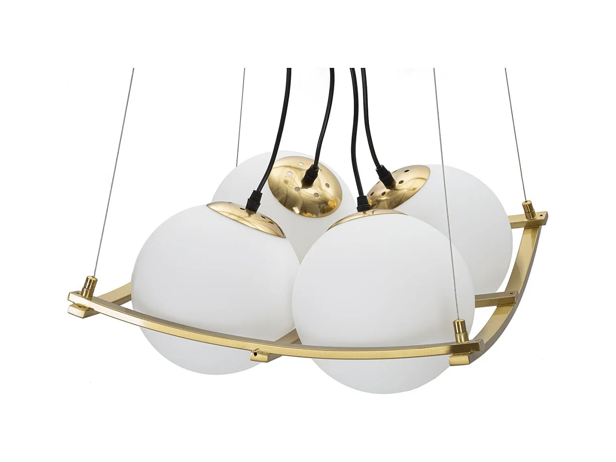 Candeeiro Suspenso MF79, Branco, 45x45x20 cm, Epikasa