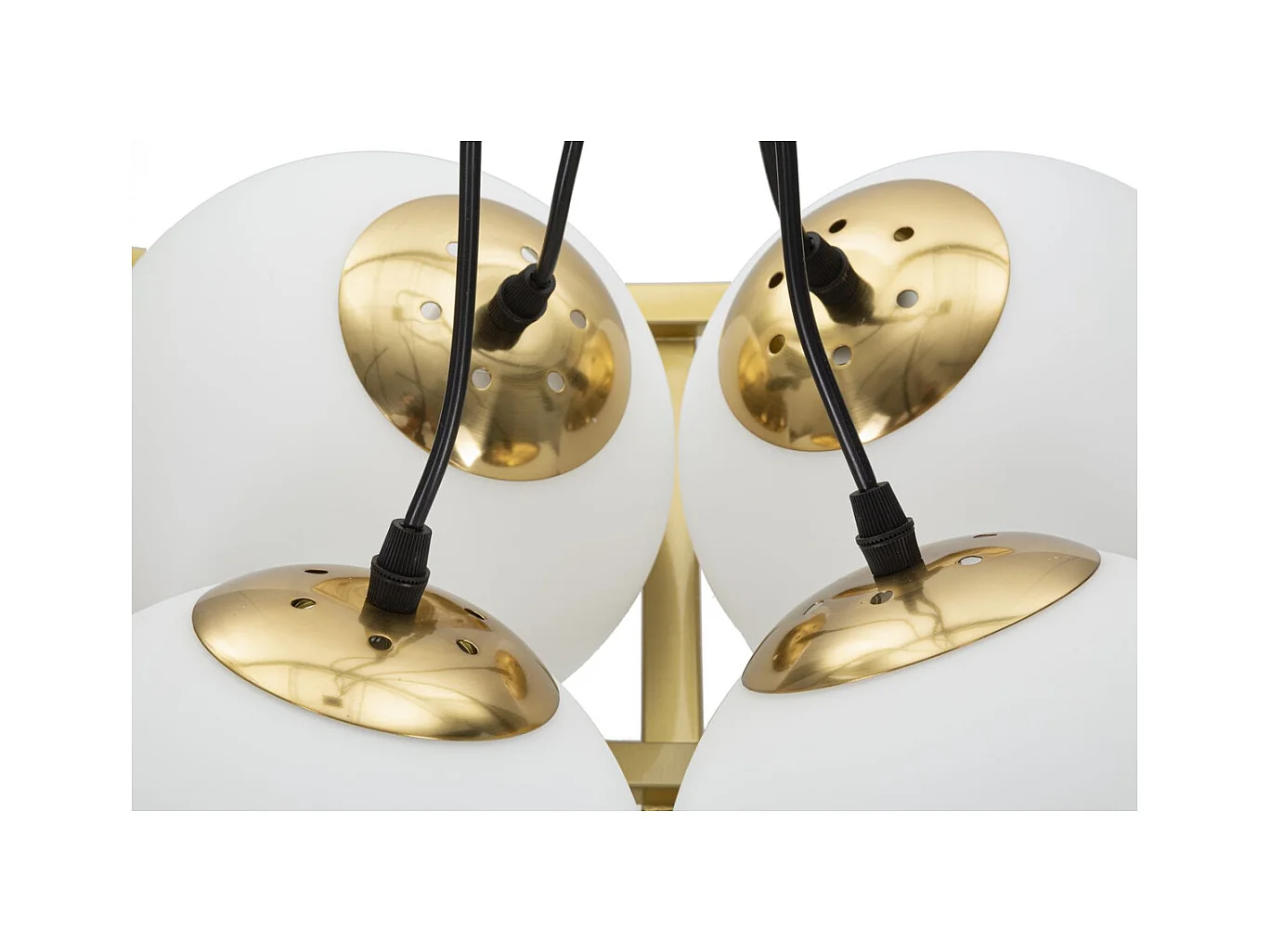 Candeeiro Suspenso MF79, Branco, 45x45x20 cm, Epikasa