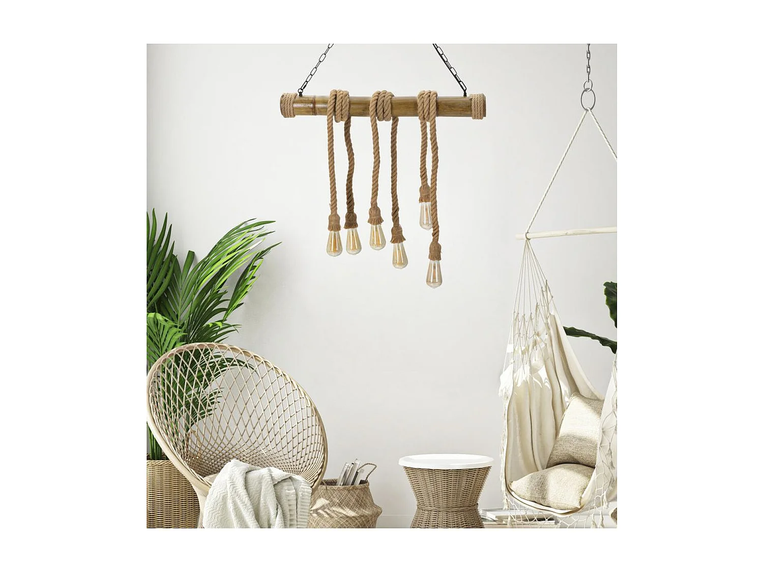 Suspension MF74, Marron, 80x15x120 cm, Seven Design