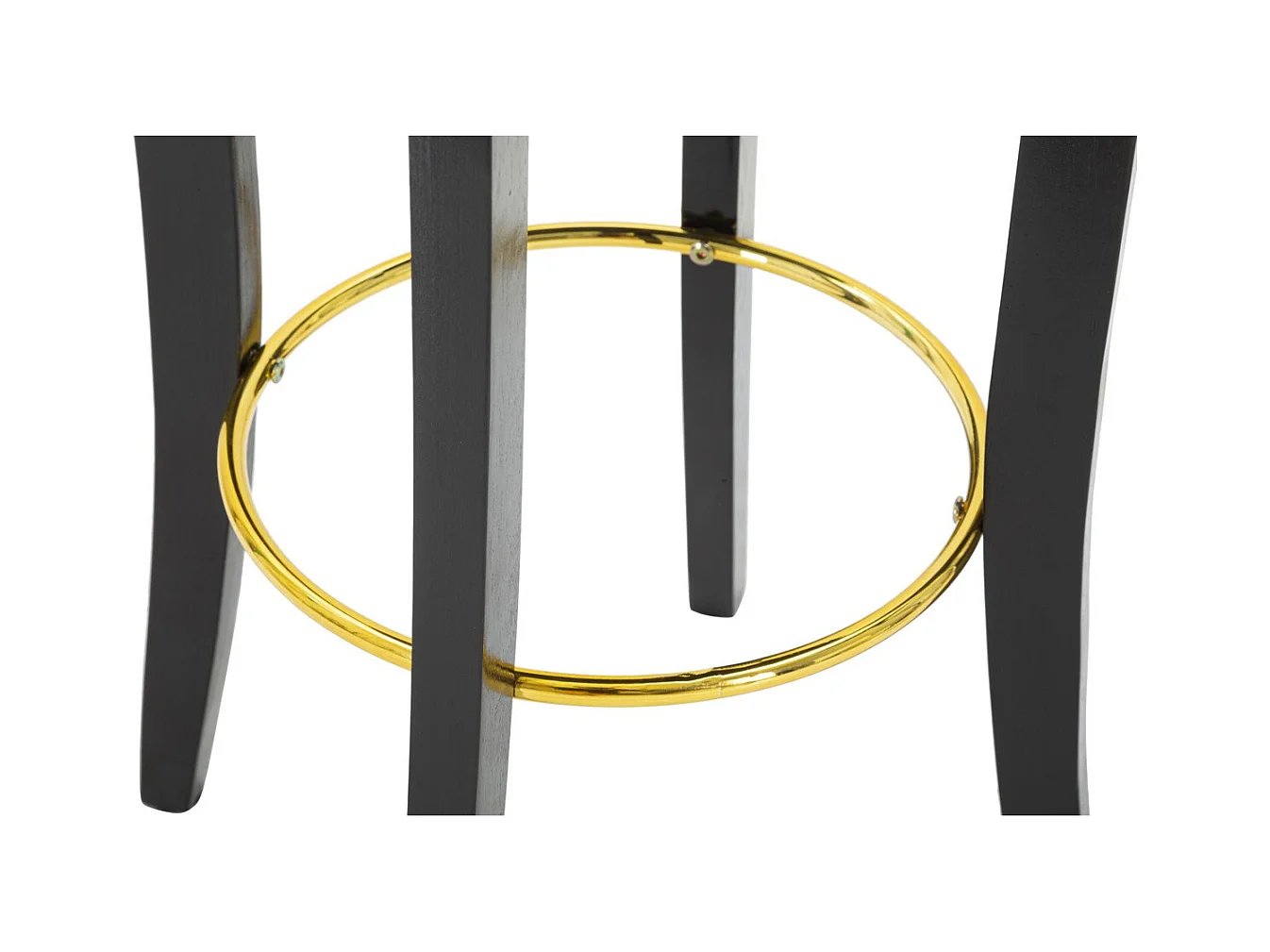 Tabouret Haut MF442, Noir, 46x48x96 cm, Seven Design