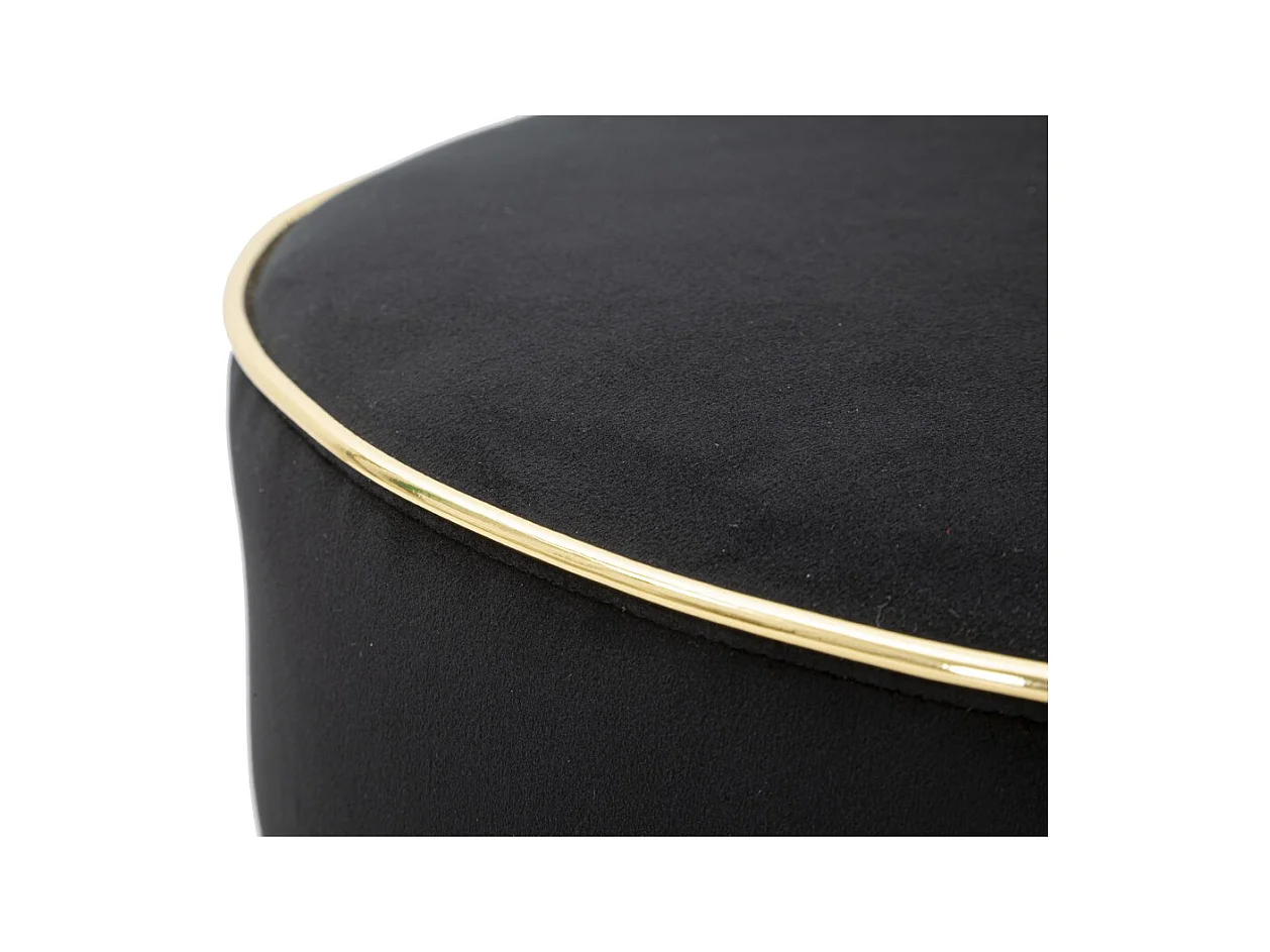 Tabouret Haut MF442, Noir, 46x48x96 cm, Seven Design