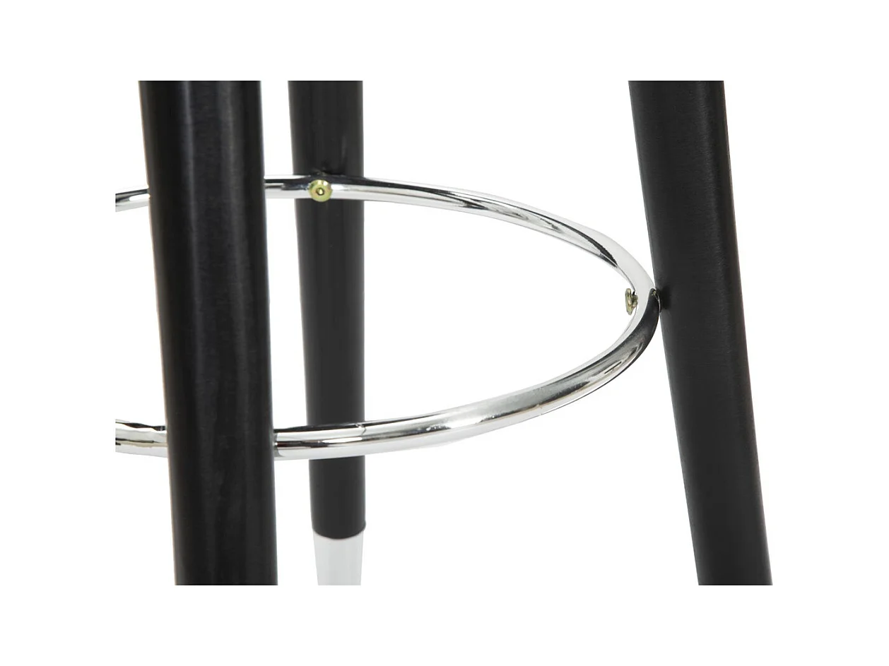 Tabouret Haut MF436, Gris, 35x35x74 cm, Seven Design