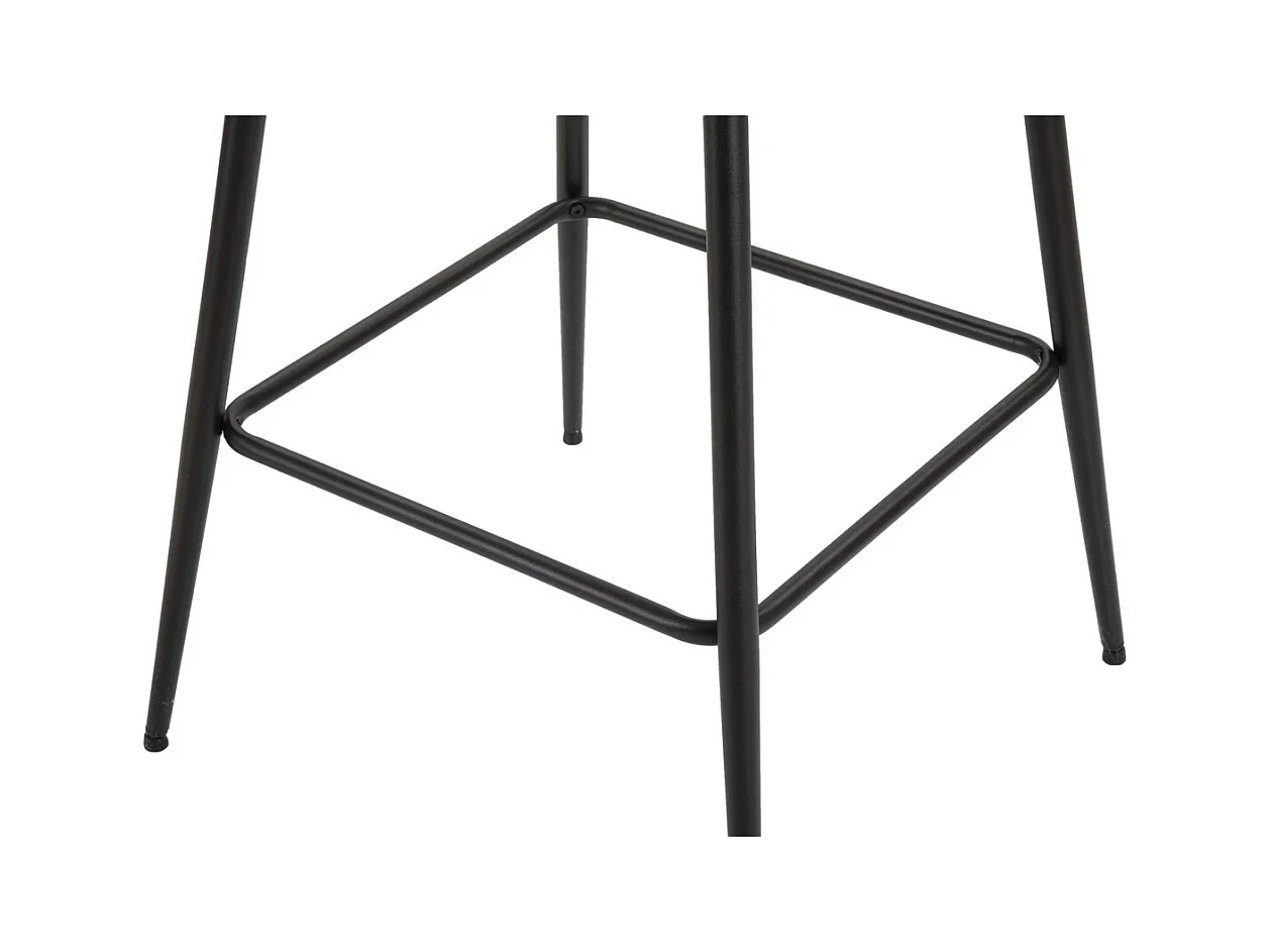 Zestaw 2 wysokich stołków MF434, Szary, 55x55x109 cm, Epikasa