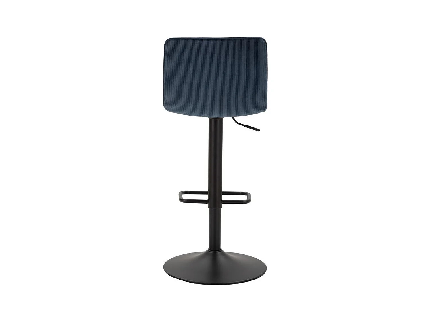 Set van 2 Hoge Krukken MF445, Zwart, 43x49,5x85,5 cm, Epikasa