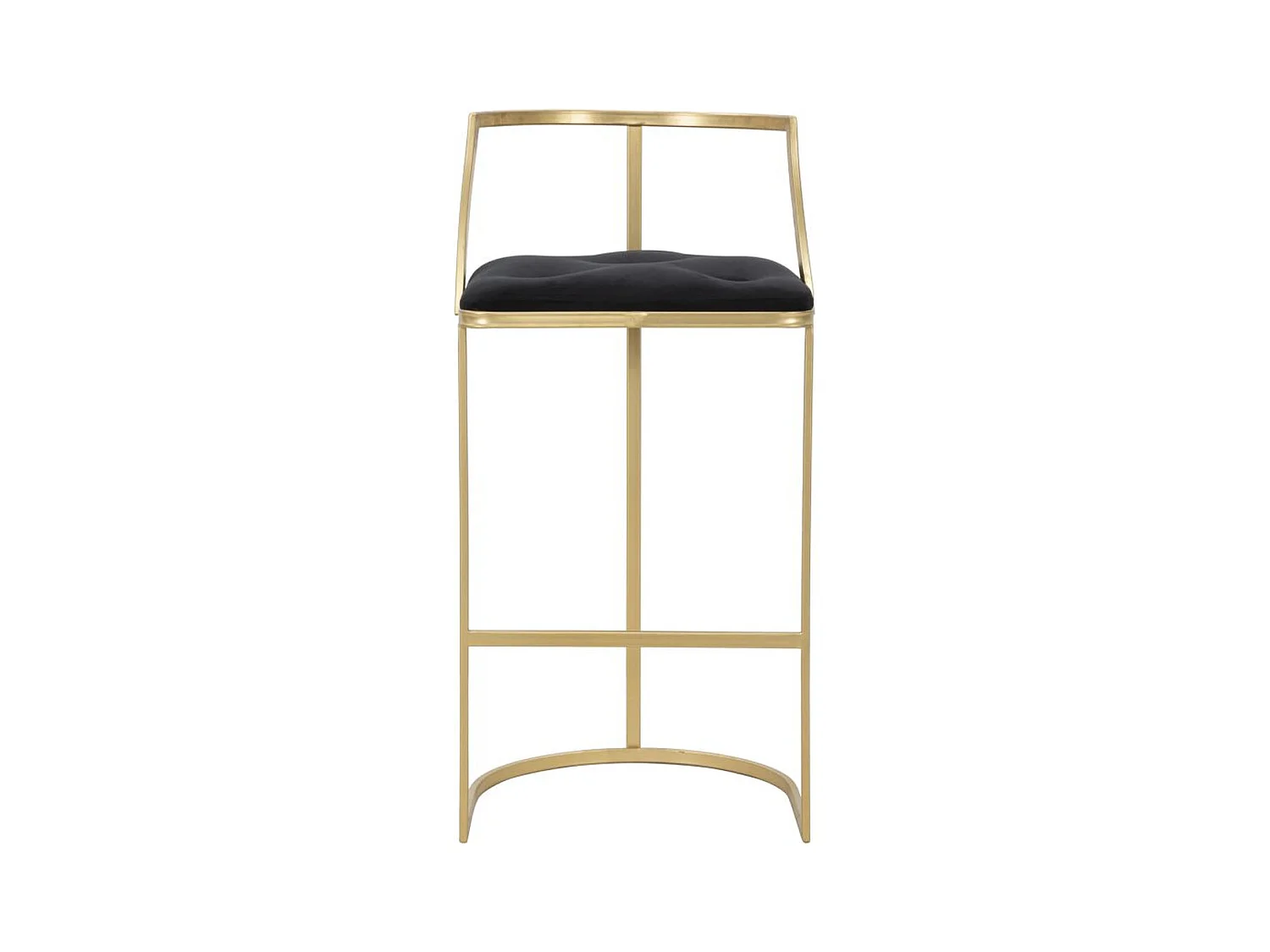 Taburete Alto MF450, Oro, 45x45x90 cm, Epikasa