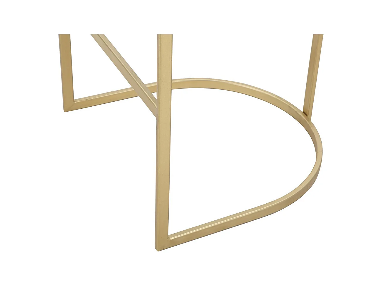 Taburete Alto MF450, Oro, 45x45x90 cm, Epikasa