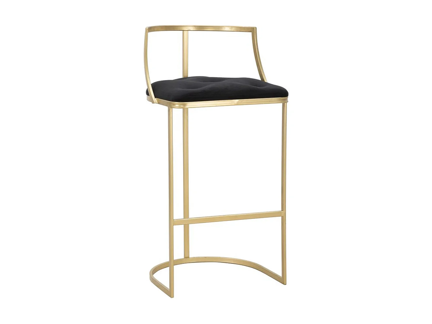Tabouret Haut MF450, Or, 45x45x90 cm, Seven Design