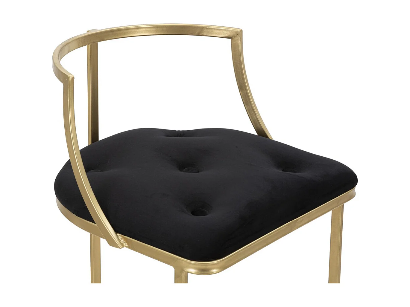 Tabouret Haut MF450, Or, 45x45x90 cm, Seven Design