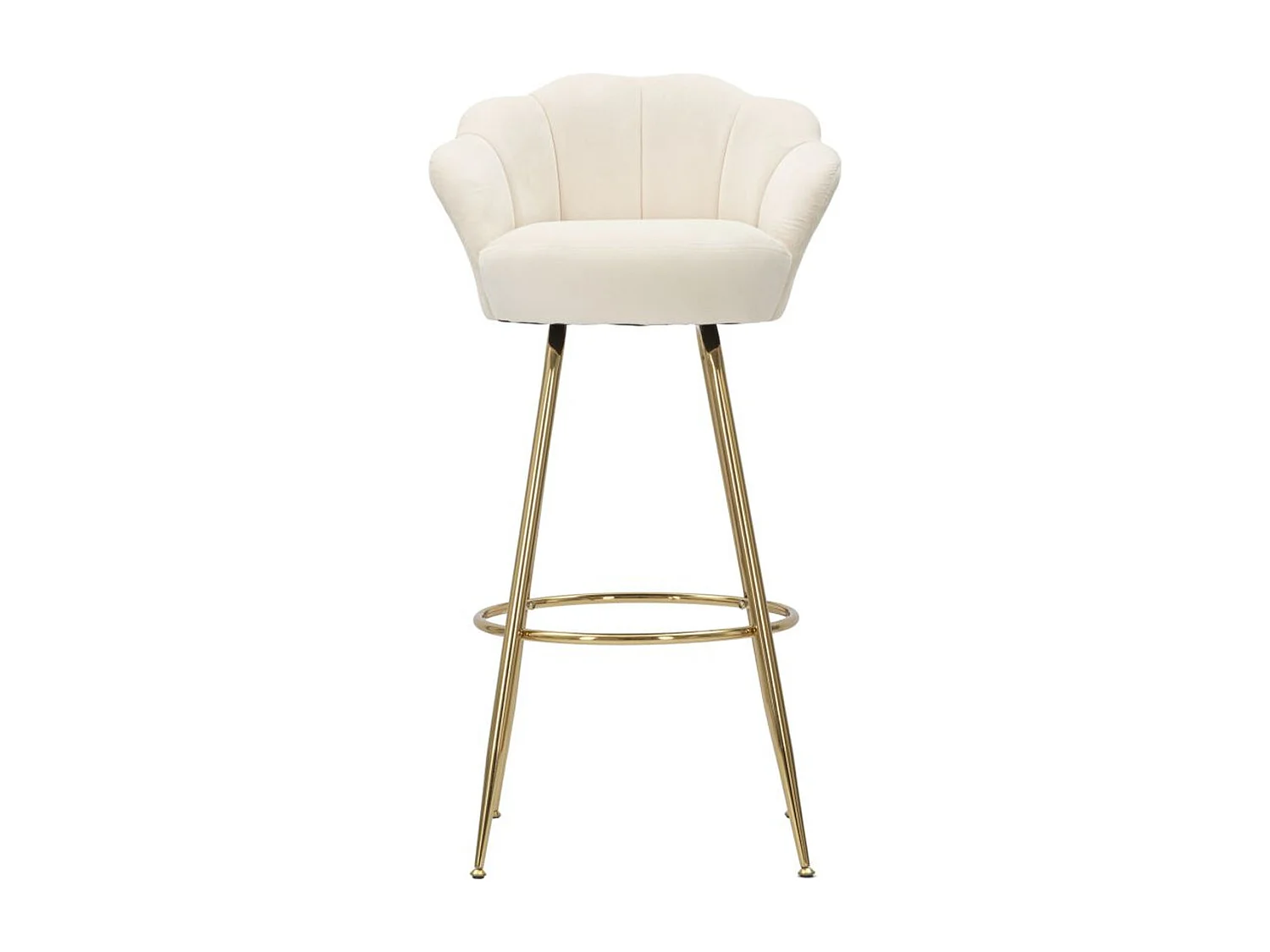 Tabouret Haut MF451, Beige, 55x53x110 cm, Seven Design