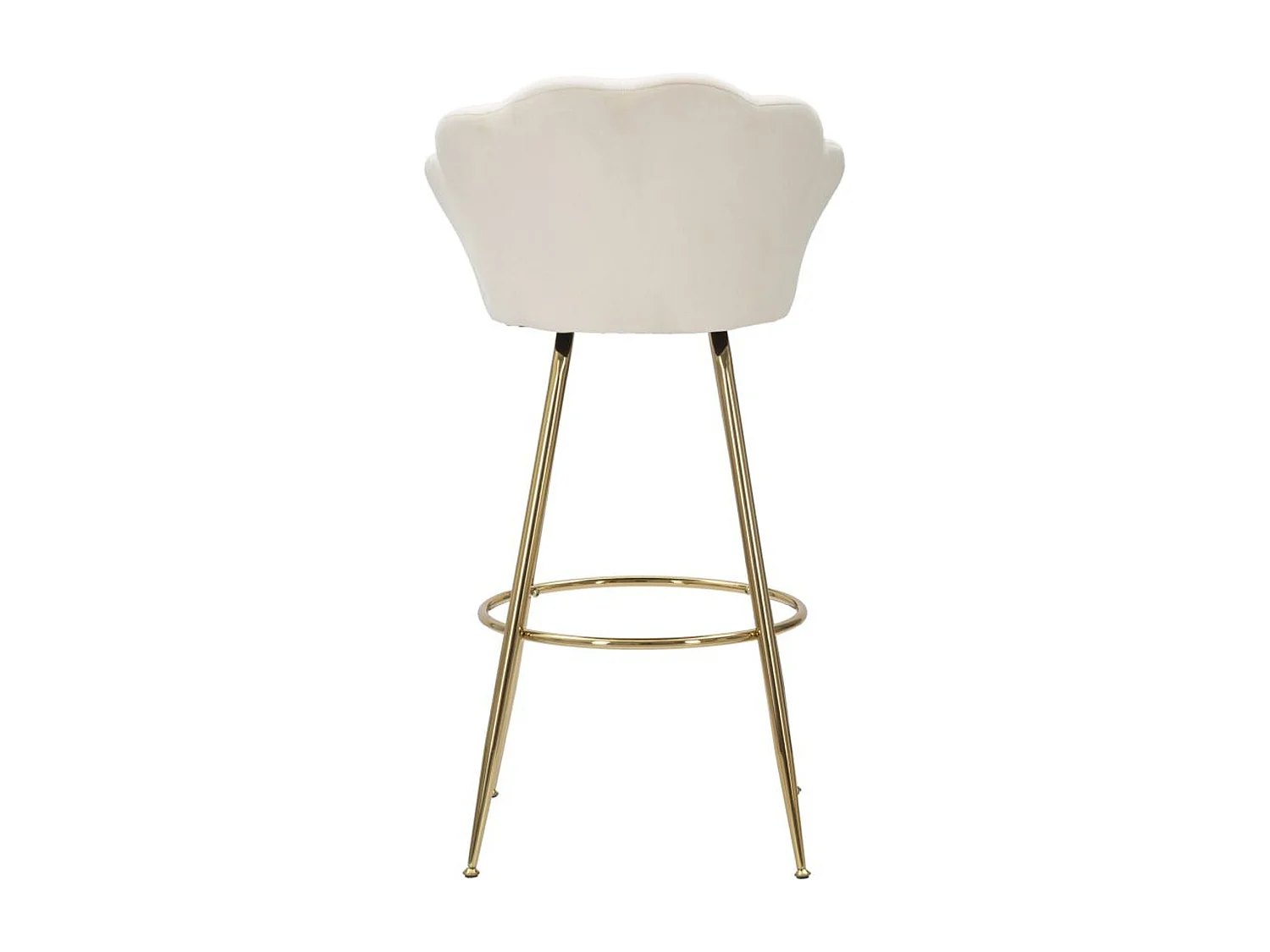 Tabouret Haut MF451, Beige, 55x53x110 cm, Seven Design
