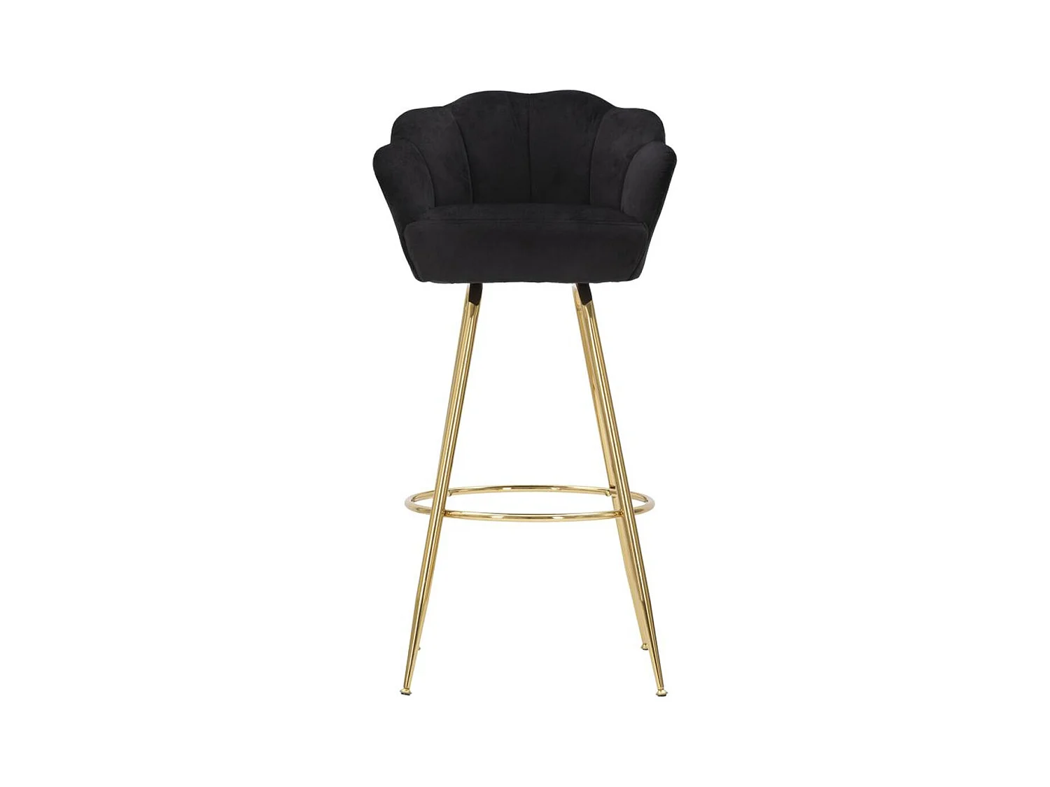 Tabouret Haut MF452, Noir, 55x53x110 cm, Seven Design
