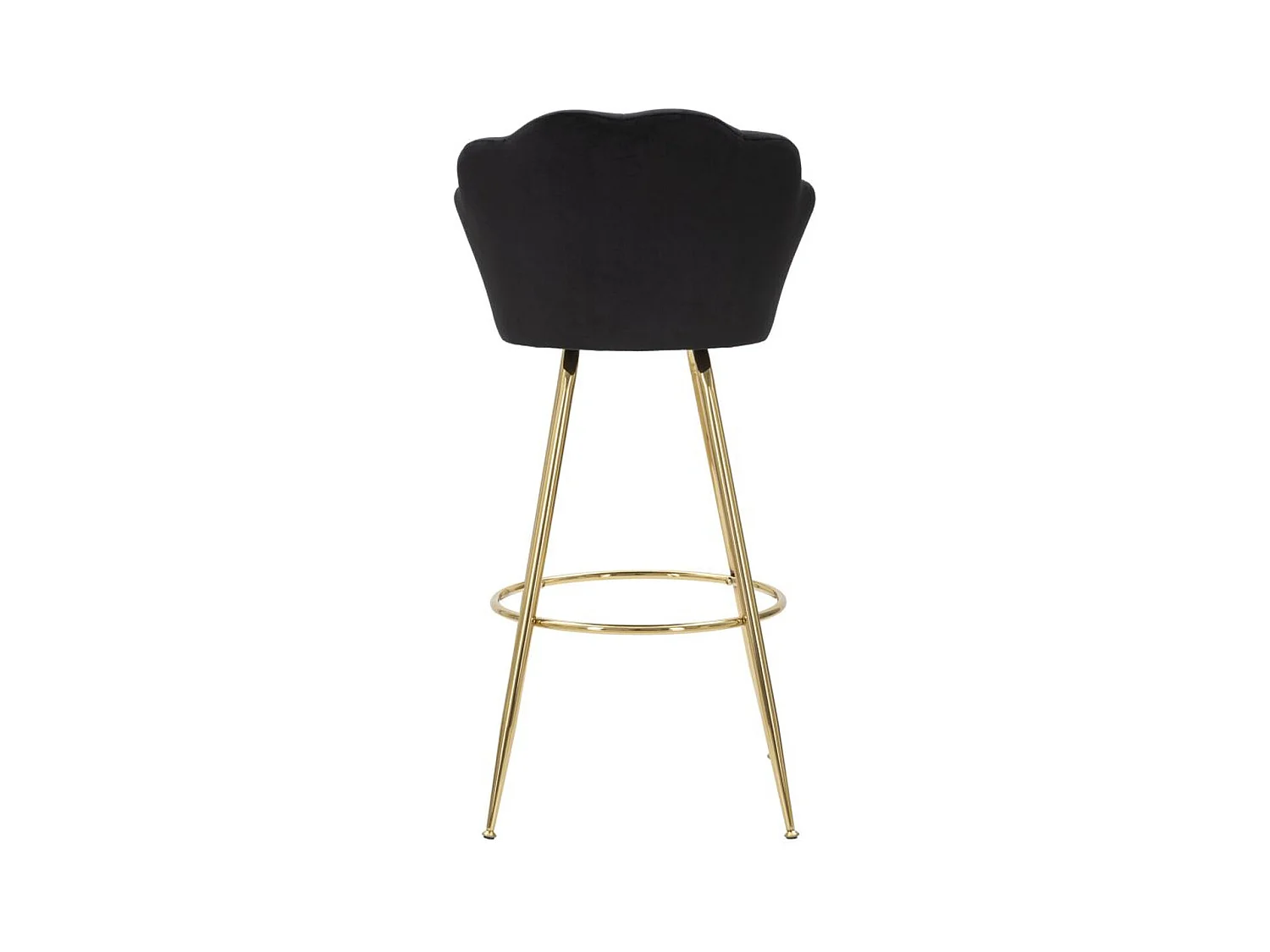 Tabouret Haut MF452, Noir, 55x53x110 cm, Seven Design