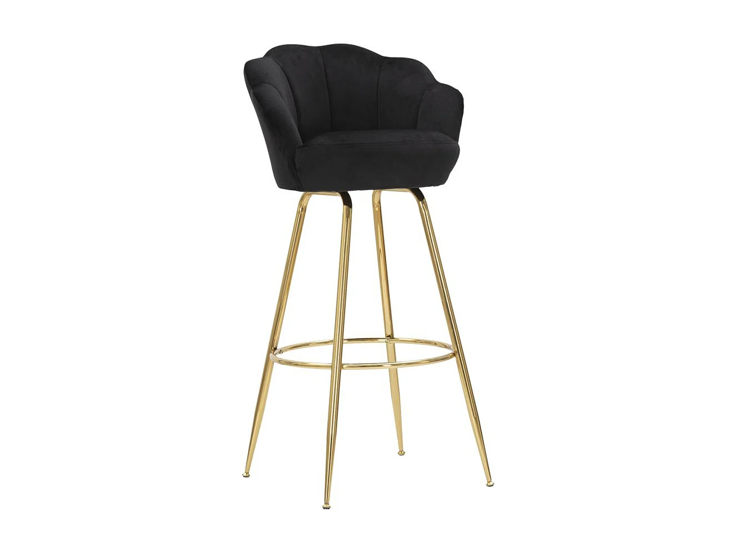 Wysoki Stołek MF452, Czarny, 55x53x110 cm, Seven Design