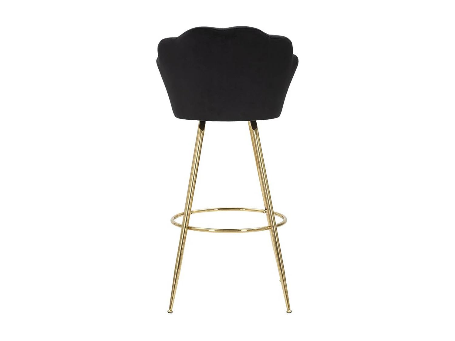 Wysoki Stołek MF452, Czarny, 55x53x110 cm, Seven Design