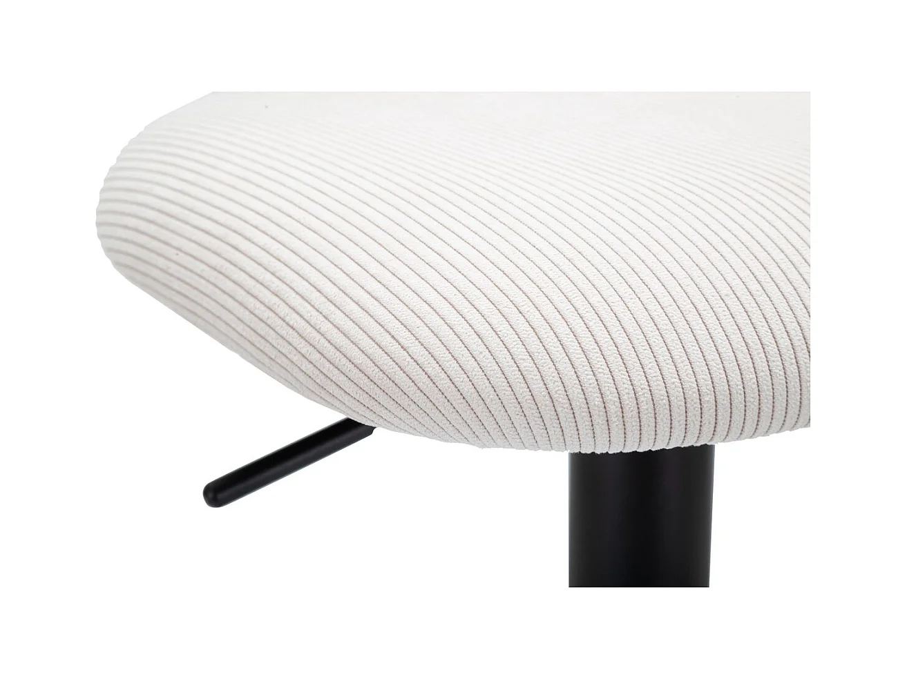 Set van 2 Hoge Krukken MF446, Wit, 41x47,5x85 cm, Epikasa