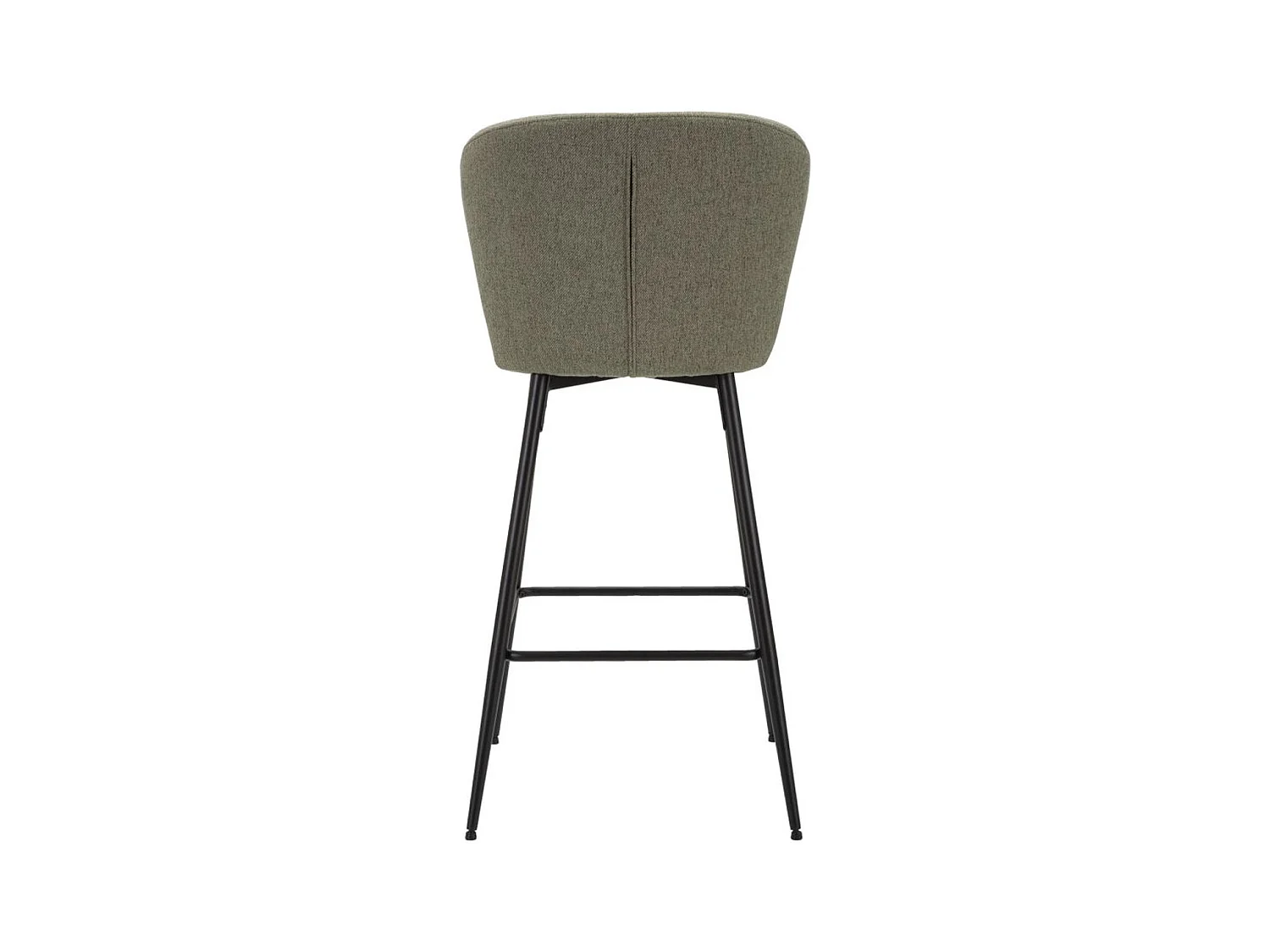 Zestaw 2 wysokich stołków MF433, Zielony, 52x59x108 cm, Epikasa