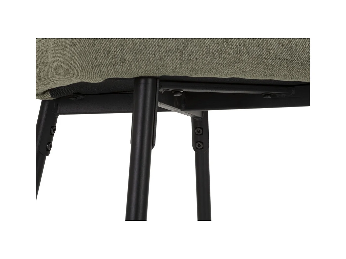 Zestaw 2 wysokich stołków MF433, Zielony, 52x59x108 cm, Epikasa