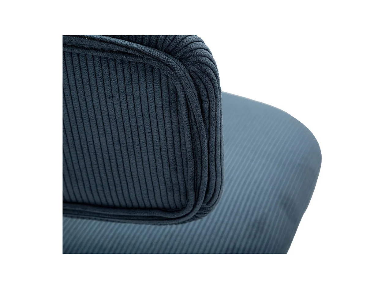 Set van 2 Hoge Krukken MF447, Zwart, 41x47,5x85 cm, Epikasa