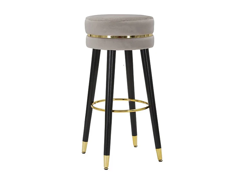 Sgabello Alto MF437, Grigio, 35x35x74 cm, Epikasa