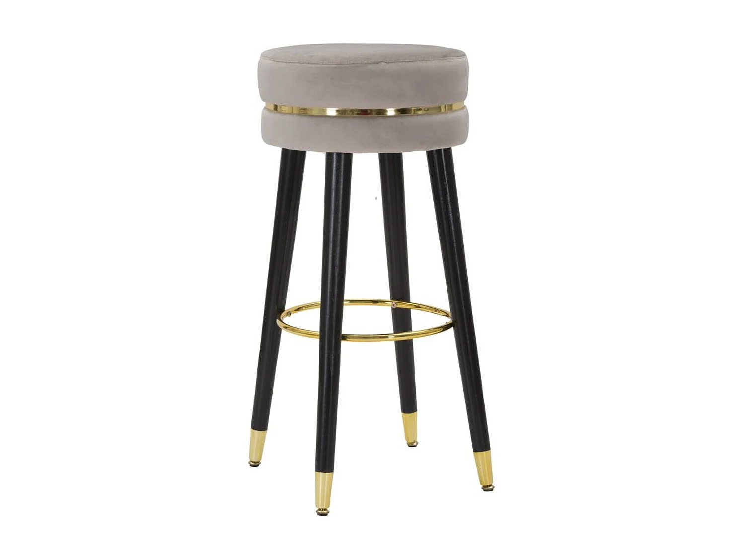 Wysoki Stołek MF437, Szary, 35x35x74 cm, Seven Design