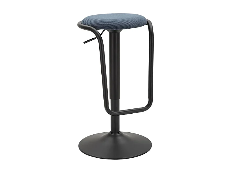 Sgabello Alto MF449, Blu, 41x41x61 cm, Epikasa