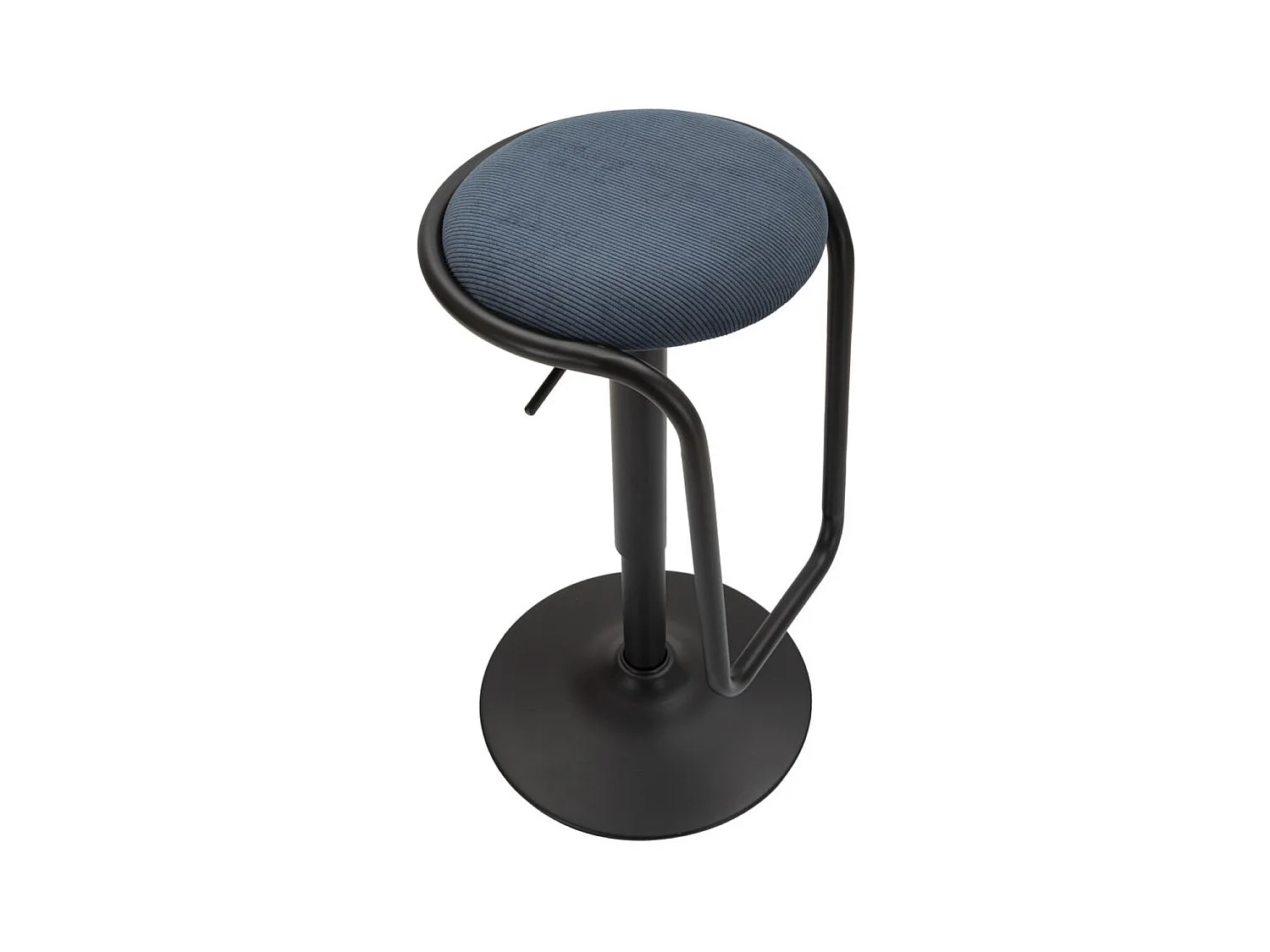 Sgabello Alto MF449, Blu, 41x41x61 cm, Epikasa