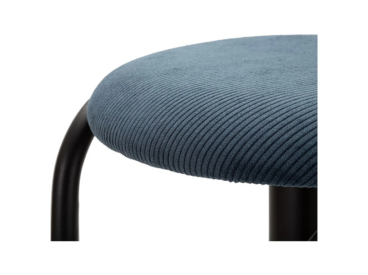 Sgabello Alto MF449, Blu, 41x41x61 cm, Epikasa