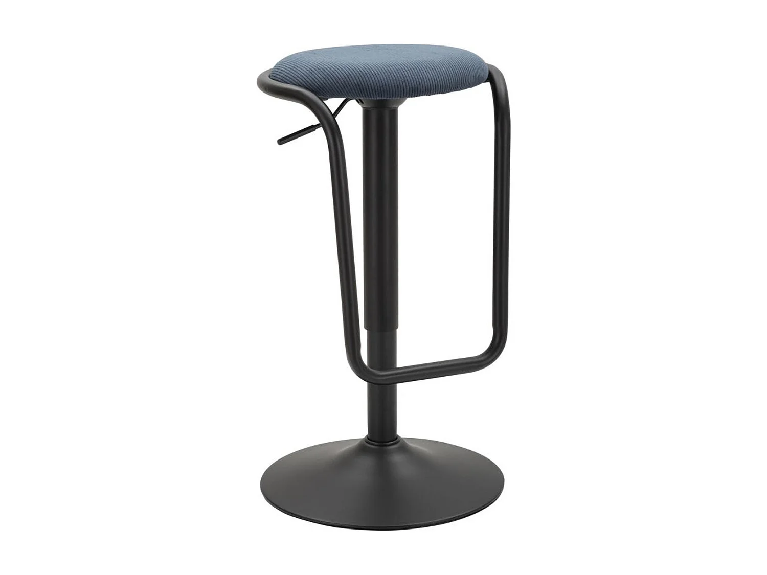 Hoge Kruk MF449, Blauw, 41x41x61 cm, Seven Design