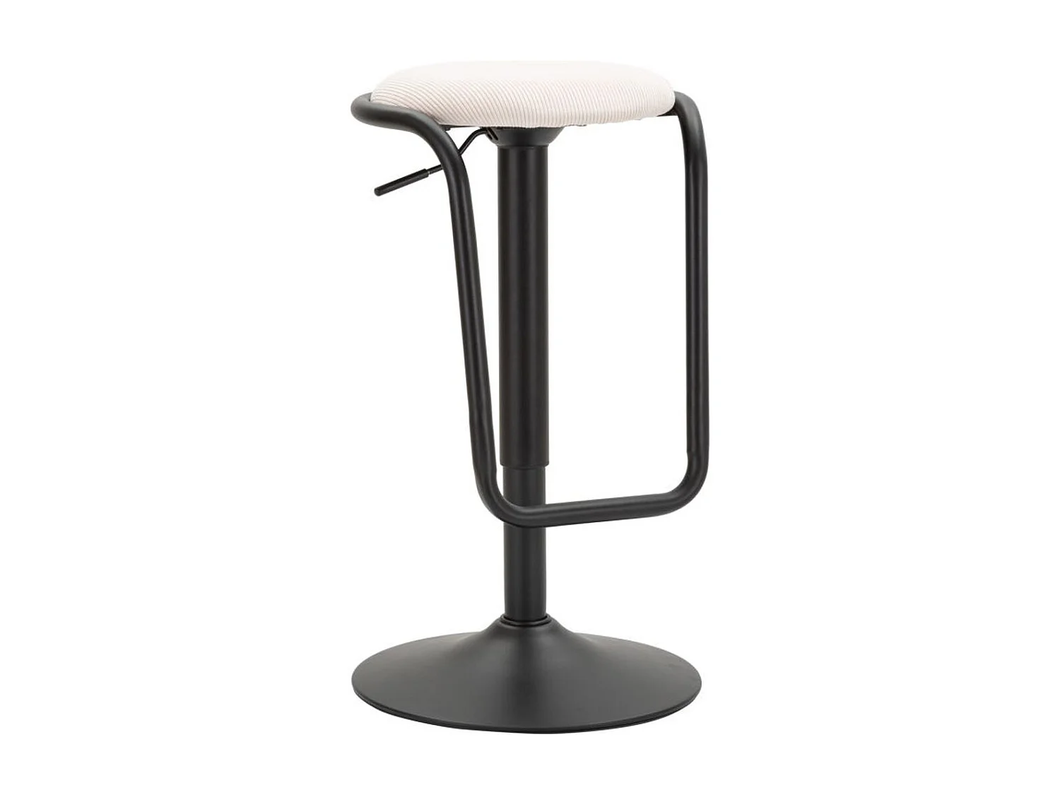 Tabouret Haut MF448, Blanc, 41x41x61 cm, Seven Design