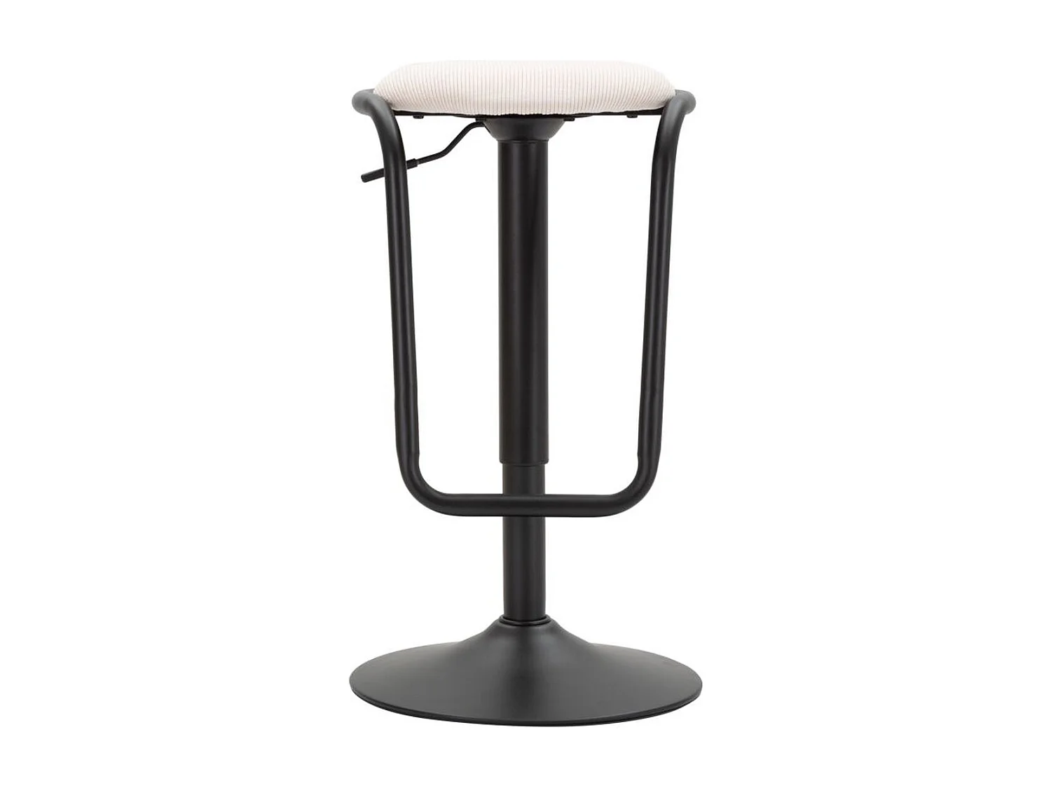 Tabouret Haut MF448, Blanc, 41x41x61 cm, Seven Design