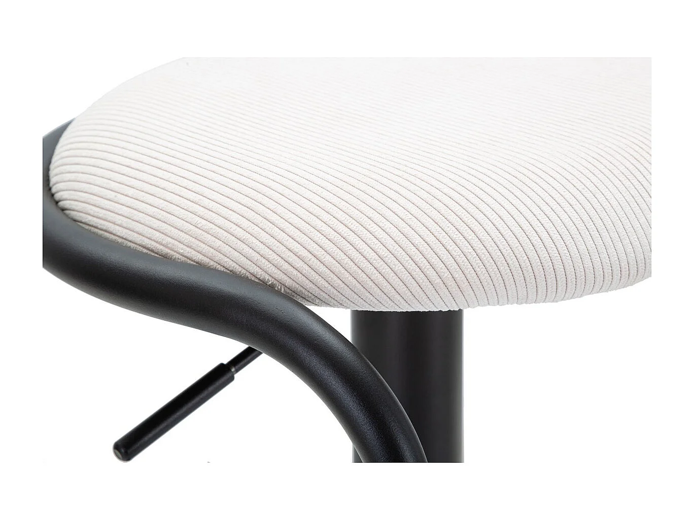 Tabouret Haut MF448, Blanc, 41x41x61 cm, Seven Design