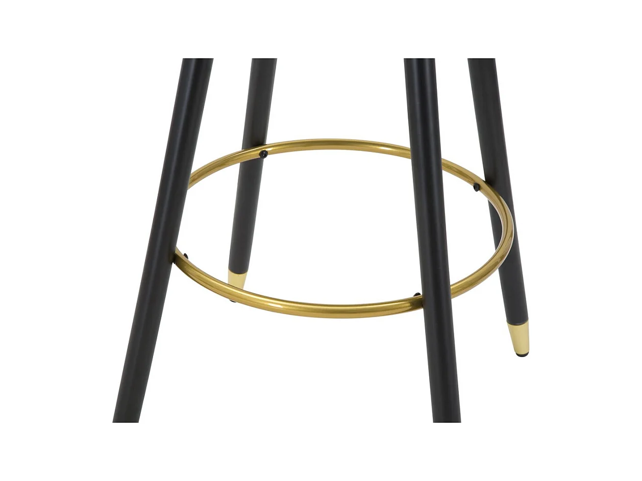 Wysoki Stołek MF430, Czarny, 55x56x104 cm, Epikasa