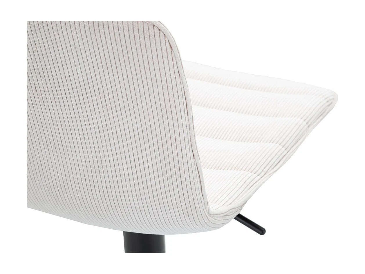 Conjunto de 2 Bancos Altos MF444, Branco, 43x49,5x85,5 cm, Seven Design